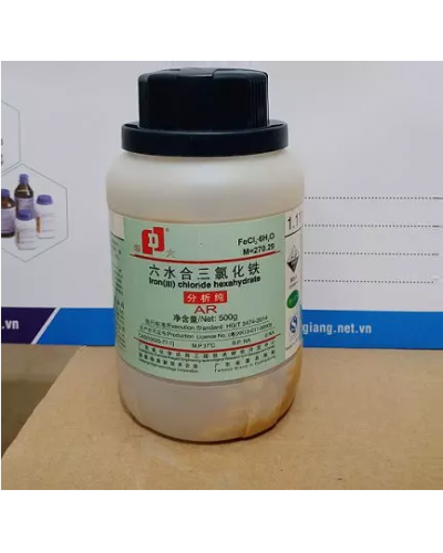 Iron (III) chloride hexahydrate FeCl3.6H2O